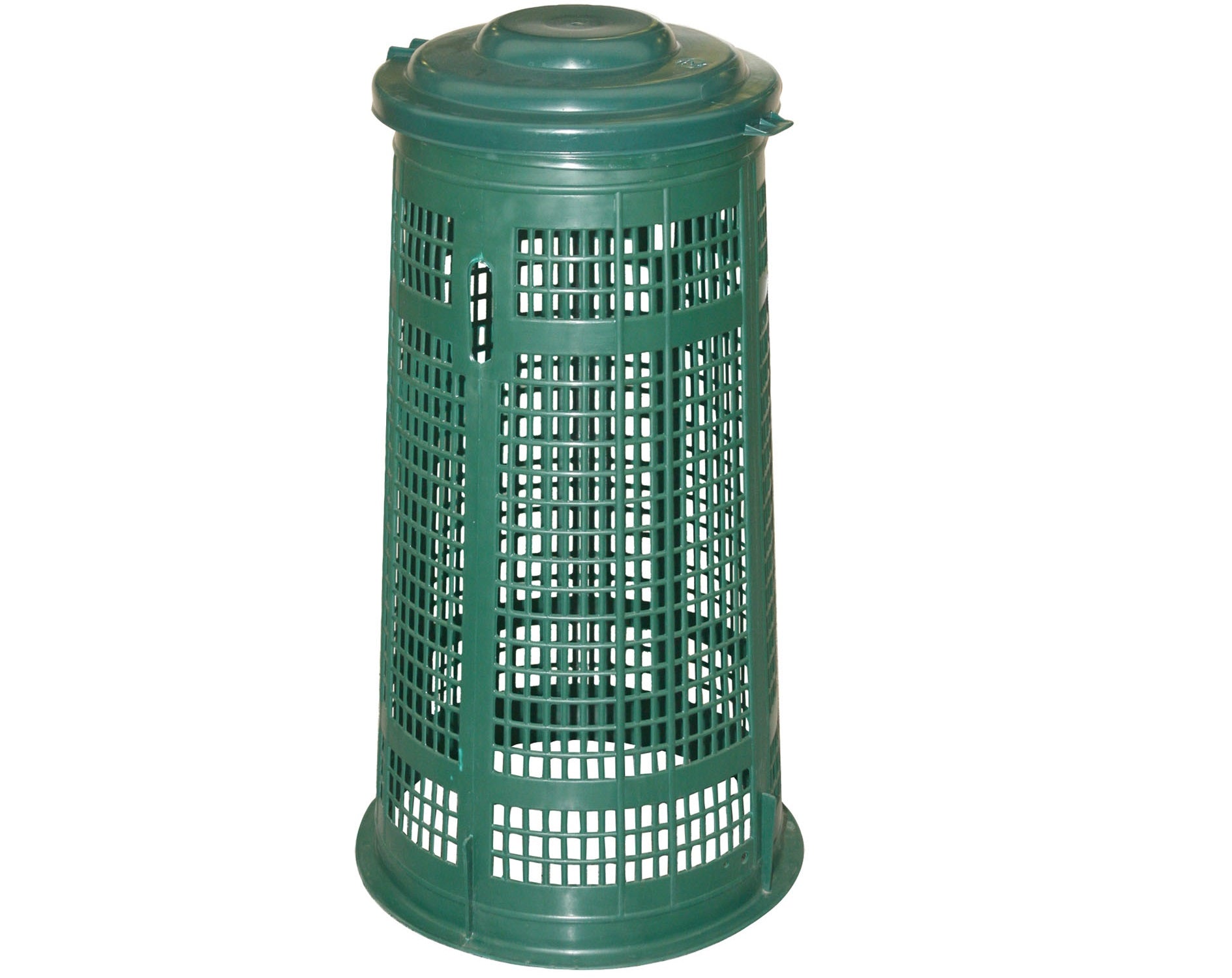 Bidone trespolo portasacco con coperchio ICS