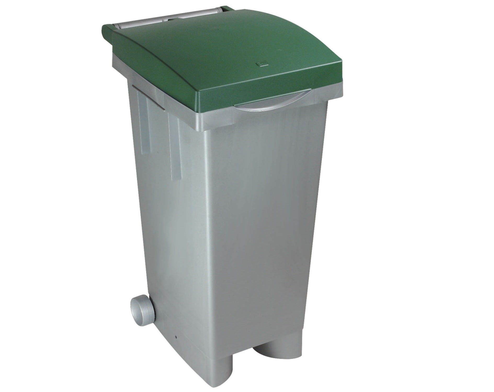 Bidone con ruote per raccolta differenziata 80 lt Tata ICS