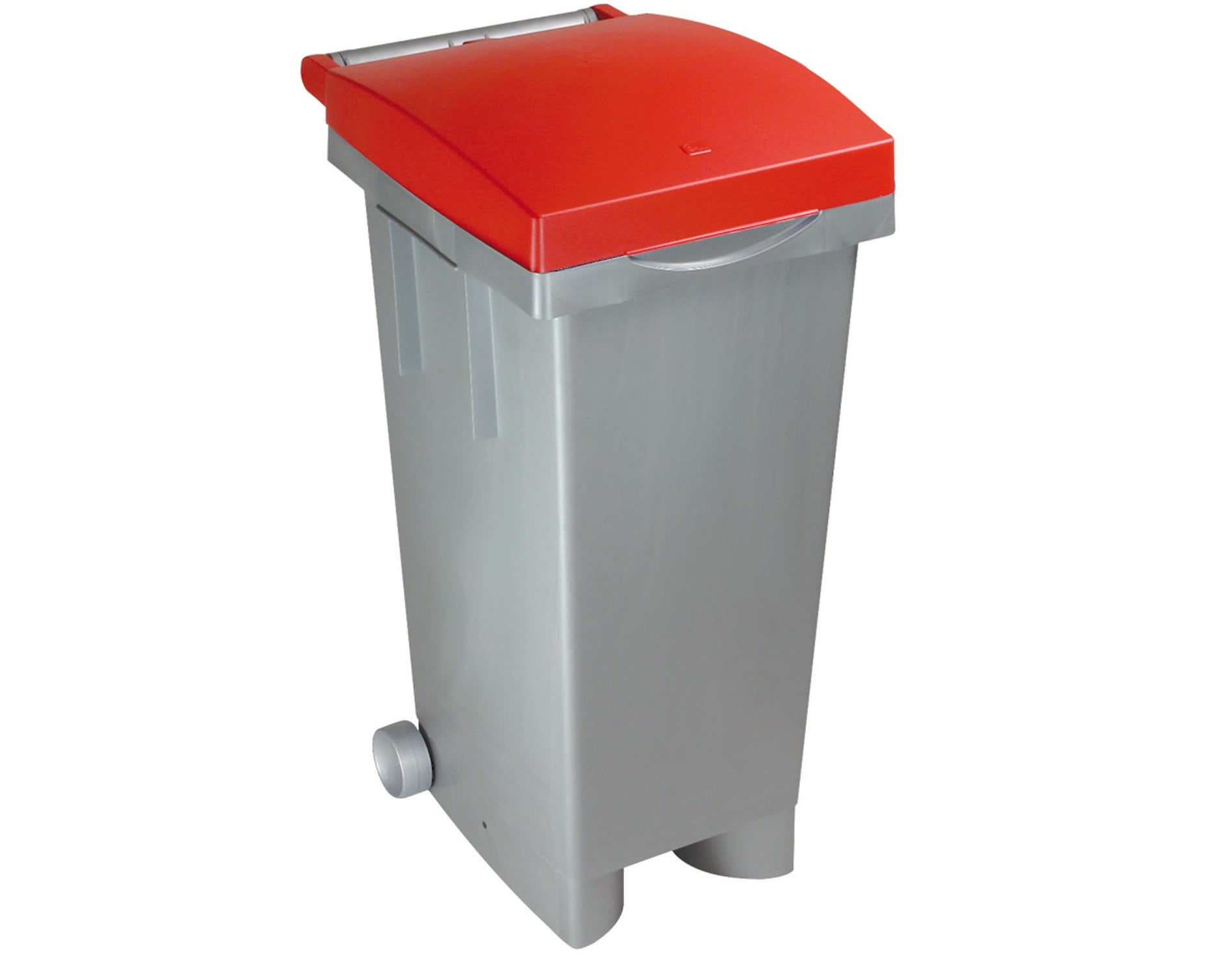 Bidone con ruote per raccolta differenziata 80 lt Tata ICS