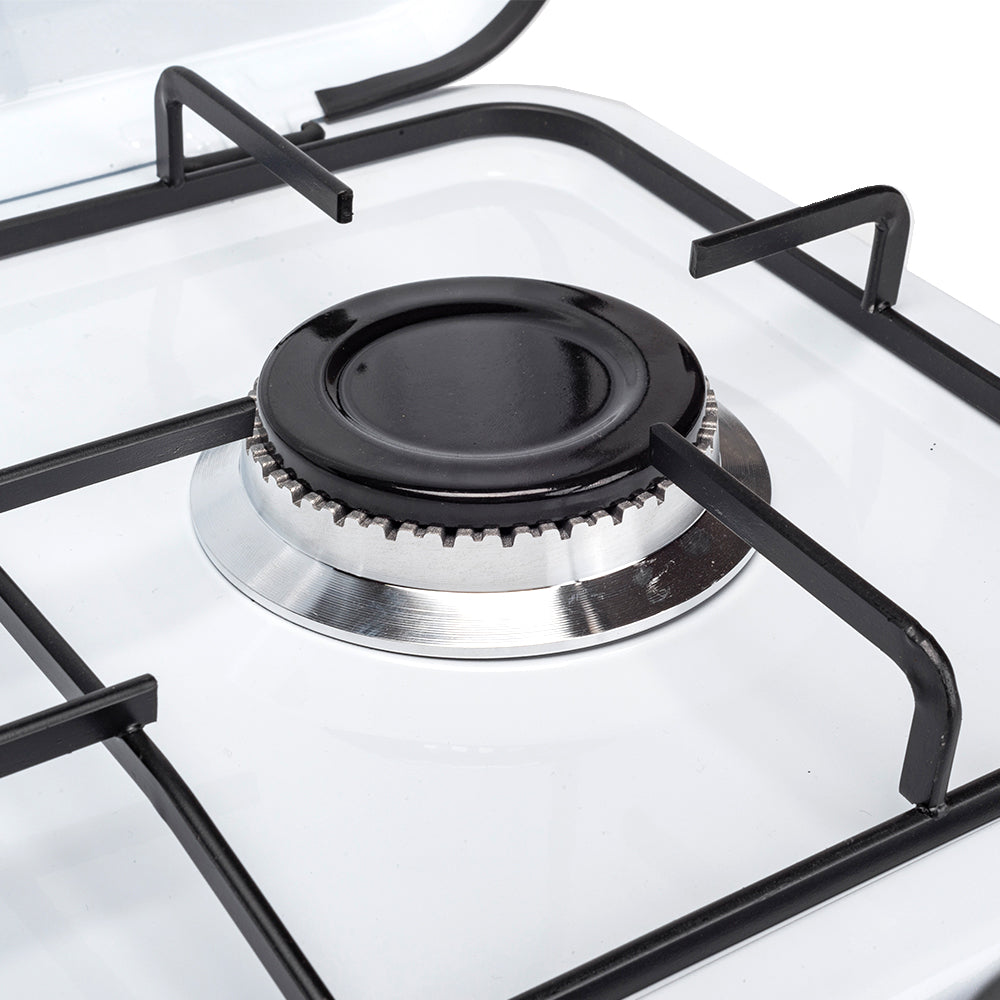 Fornello cucinino portatile BB gas GPL a 2 fuochi in acciaio Niklas