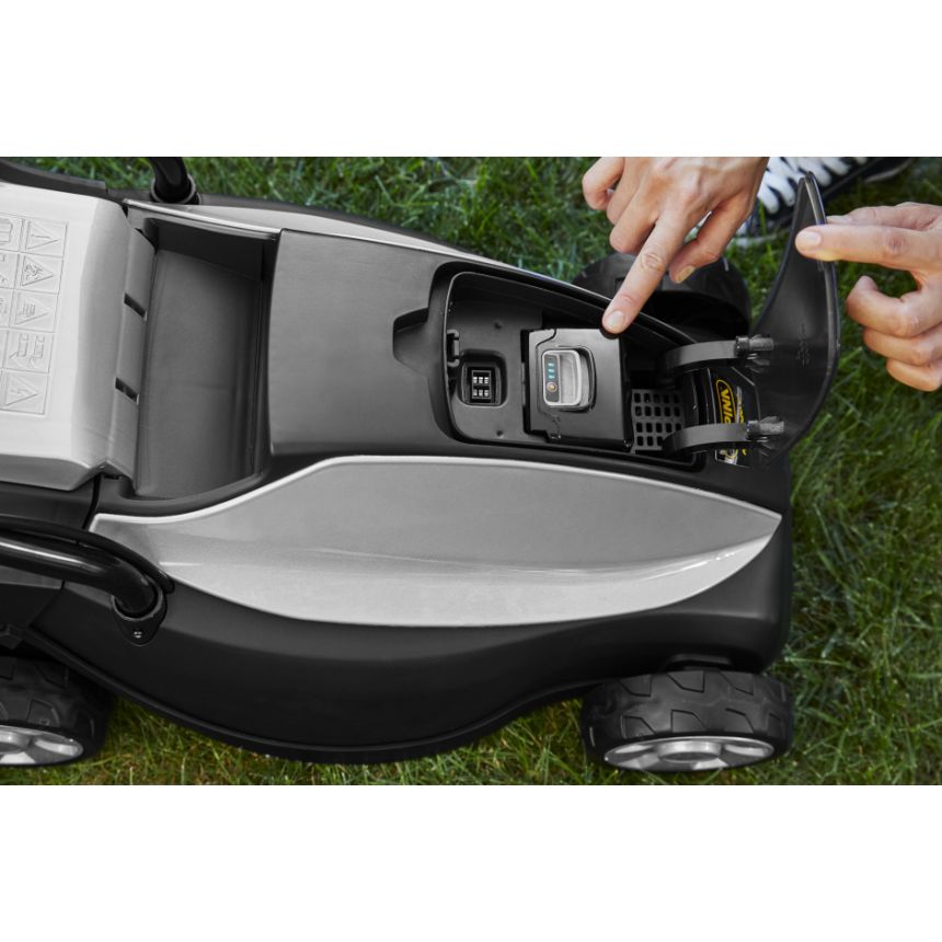 Tosaerba tagliaerba a spinta batteria litio 20 volt Alpina AL1 3820 Li Kit