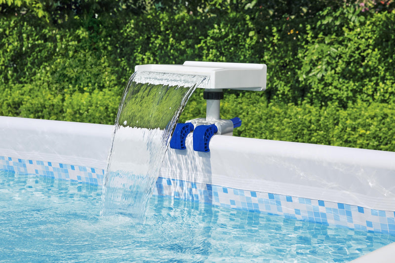 Cascata Flowclear per piscina con luci a LED rilassante massaggio Bestway 58619
