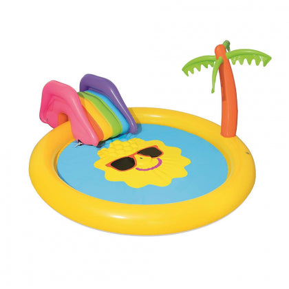 Piscinetta gonfiabile Isola del Sole con scivolo Bestway 53071