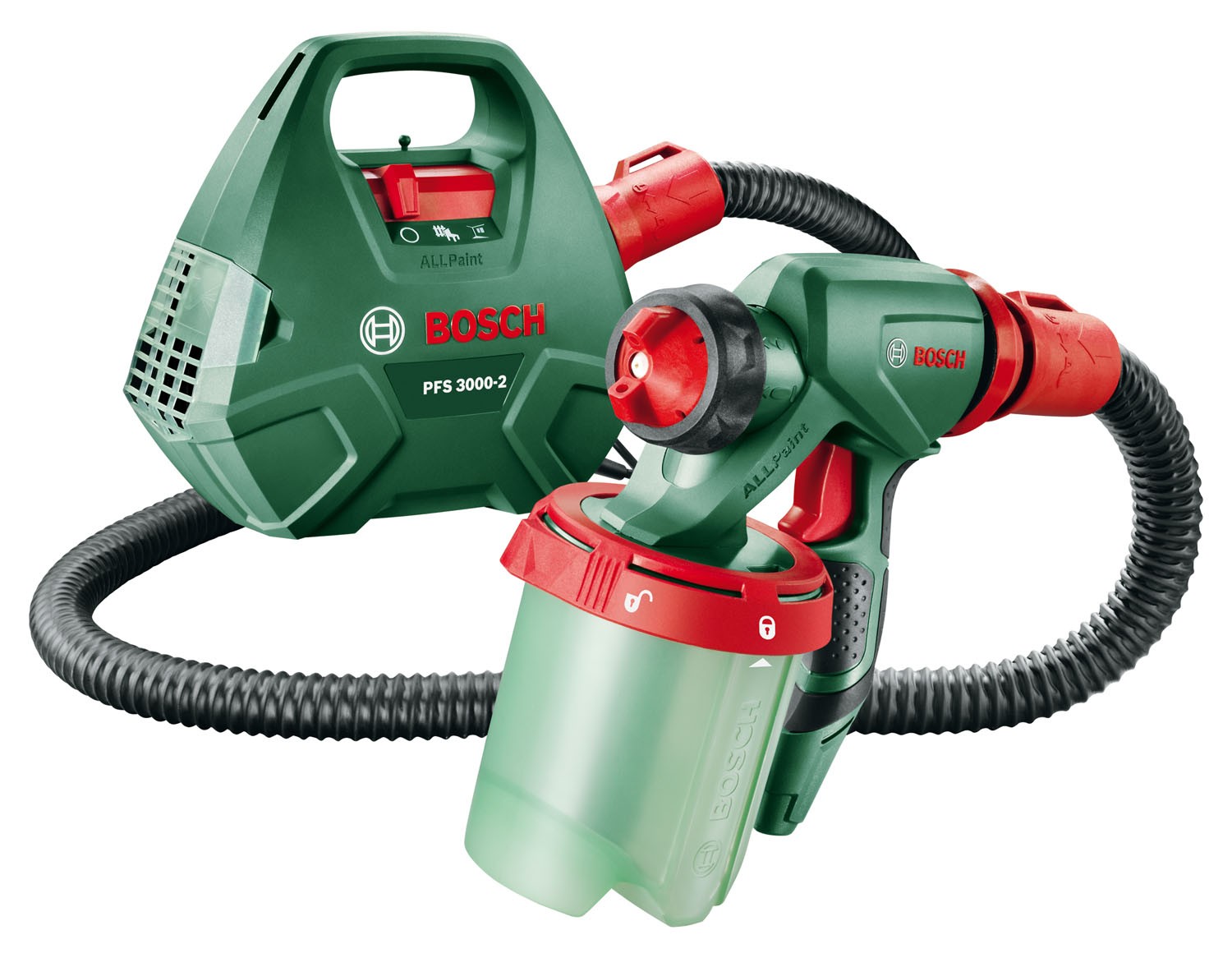 Pistola a spruzzo per verniciatura con serbatoio 1LT. 650W BOSCH PFS3000-2