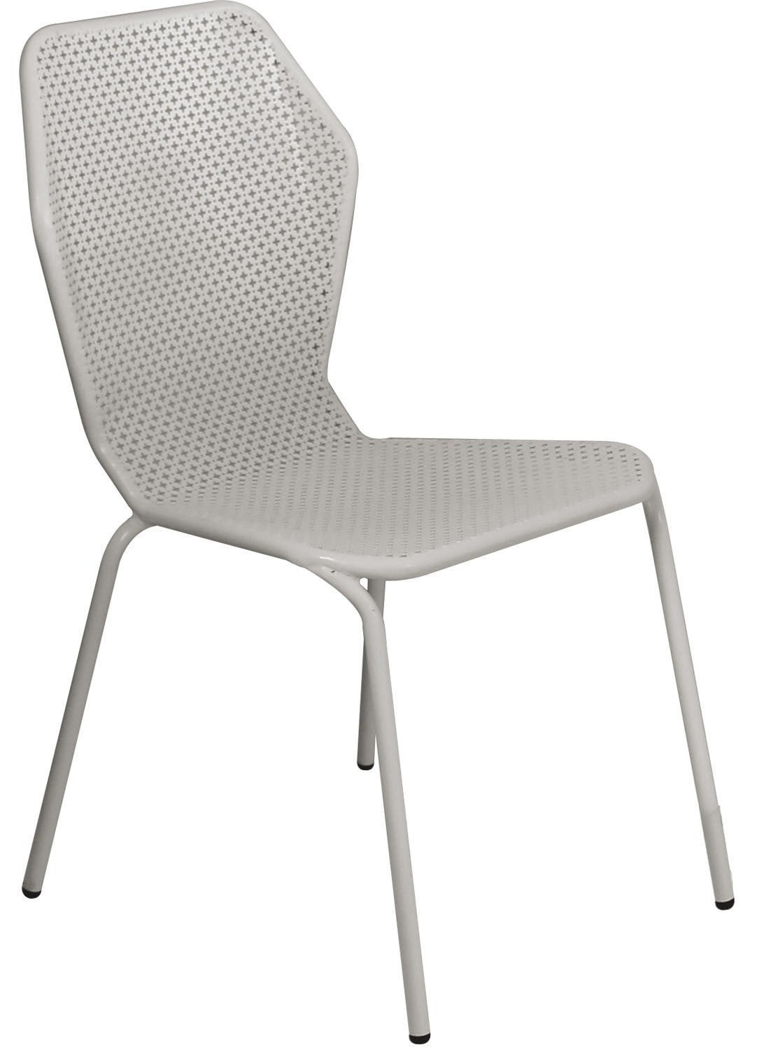 Sedia Bistrot Body White elegante da esterno giardino per bar e ristoranti