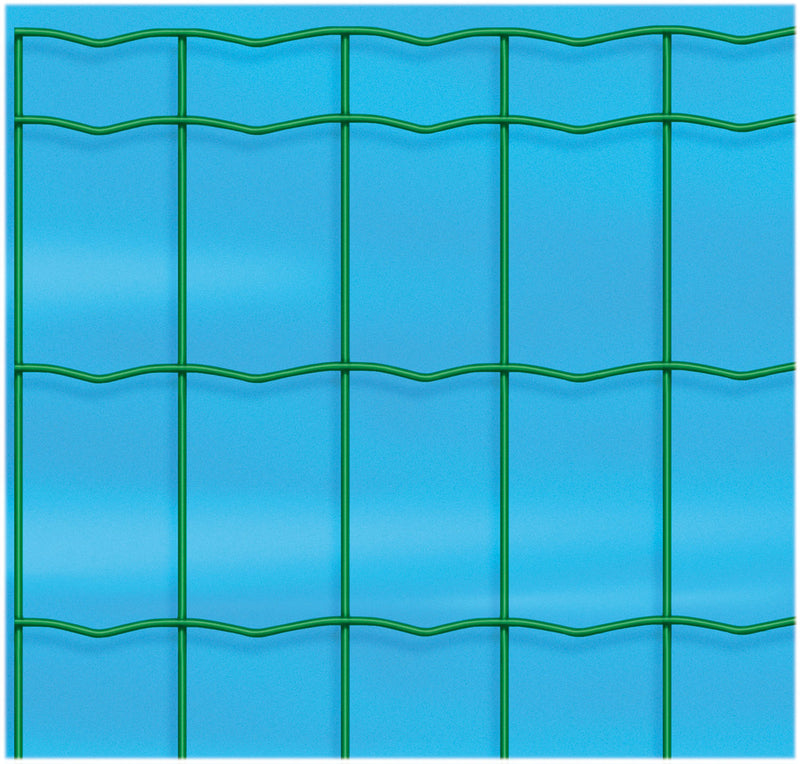 Rete elettrosaldata zincata e plastificata per recinzioni animali con maglia 76,2x63,5 mm Rotolo 25 mt