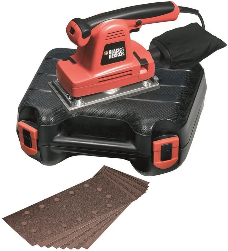 Levigatrice Orbitale 310W mezzo foglio BLACK+DECKER KA274EKA