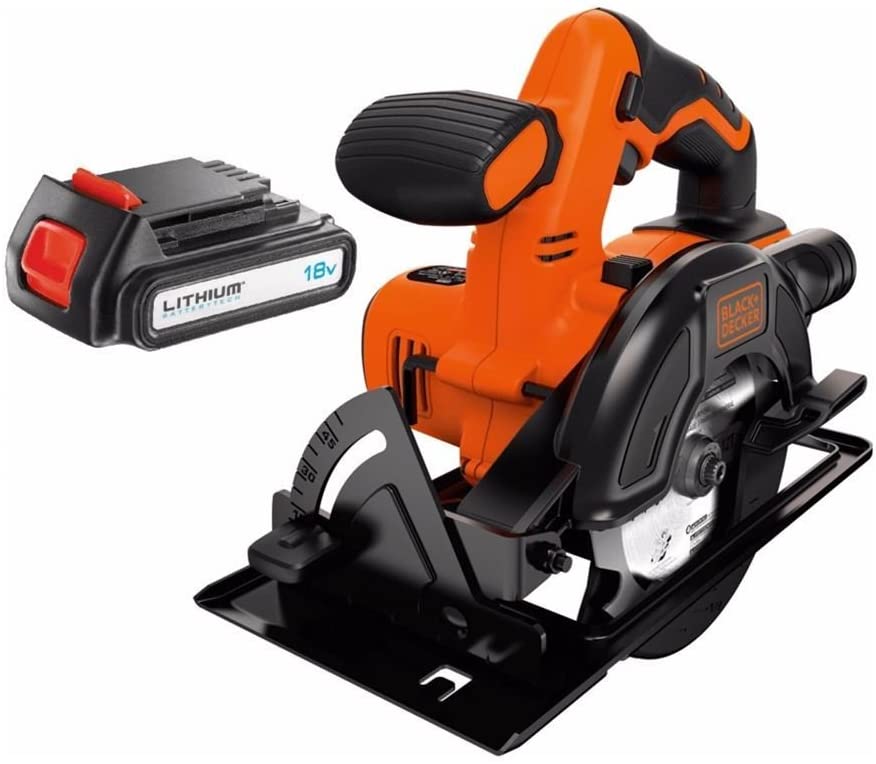 Sega Circolare per legno orientabile 18V Litio BLACK+DECKER BDCCS18