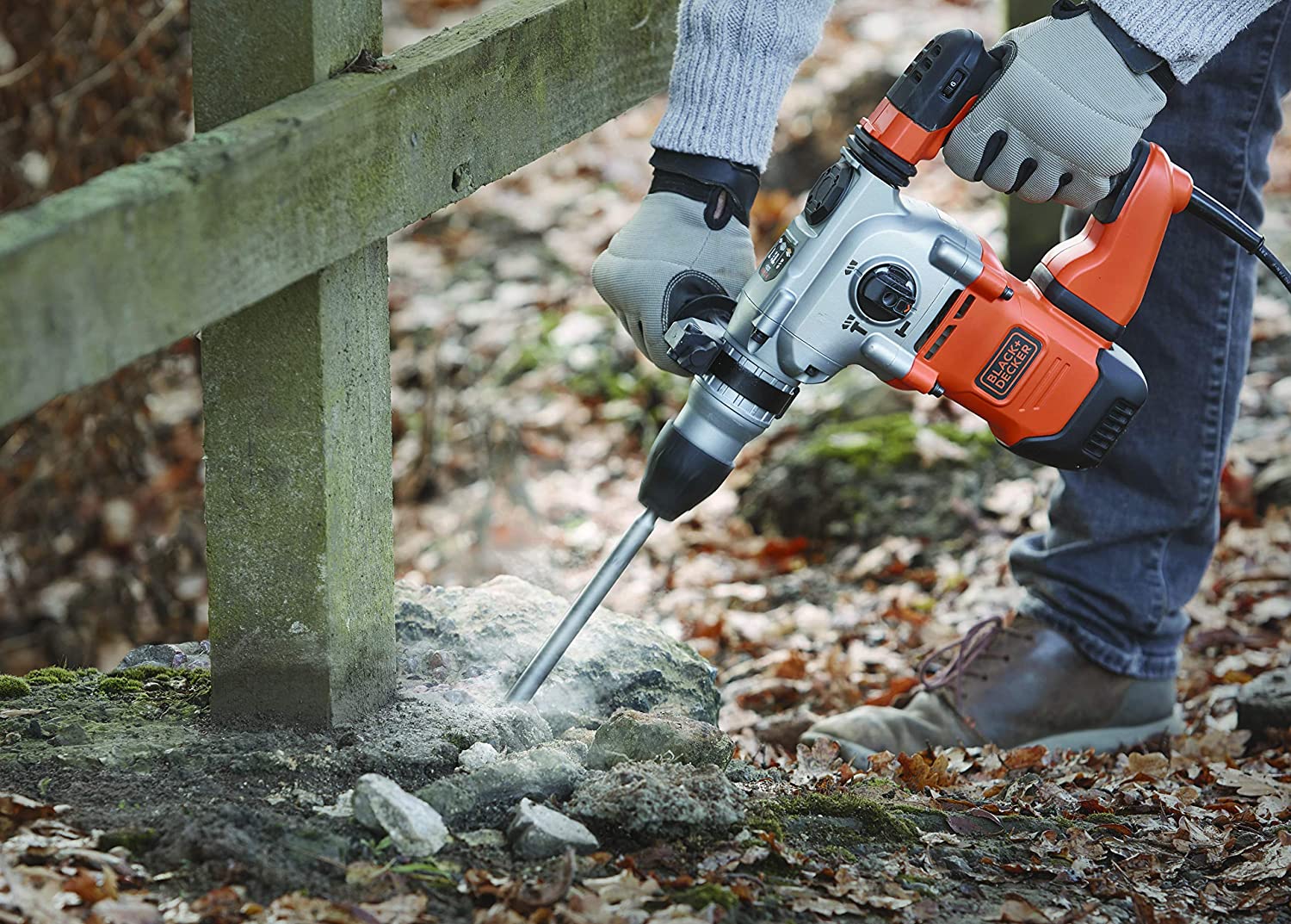 Martello Demolitore Scalpellatore SDS+ 1250W BLACK+DECKER BEHS03K