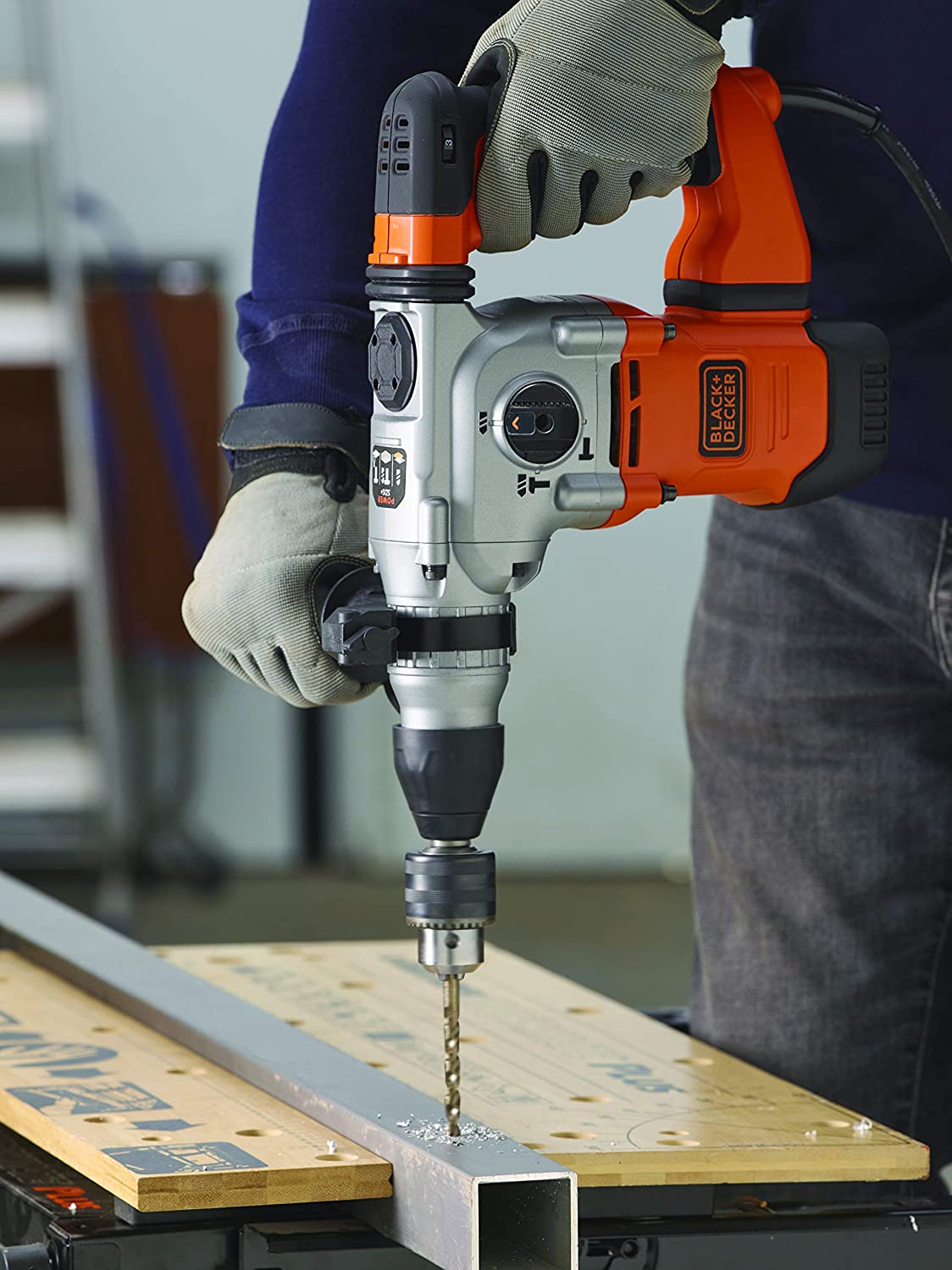 Martello Demolitore Scalpellatore SDS+ 1250W BLACK+DECKER BEHS03K