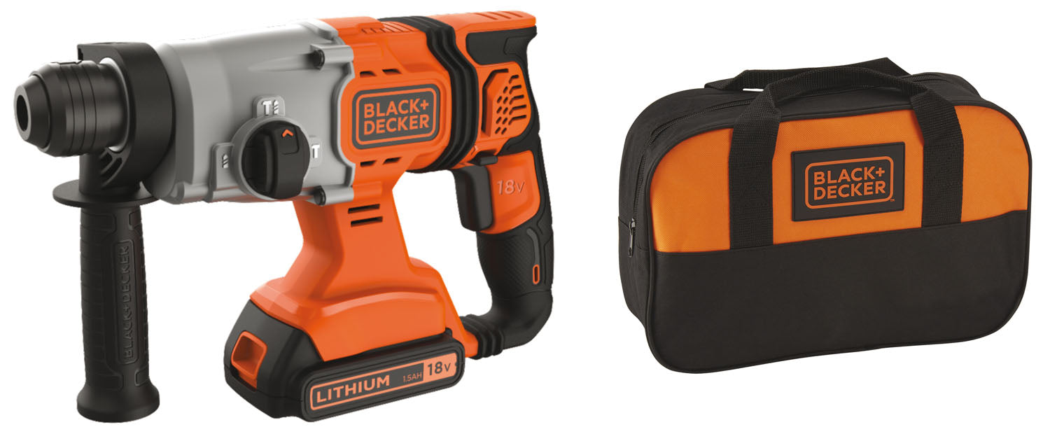Tassellatore 3 in 1 SDS+18V BLACK+DECKER BCD900D1S