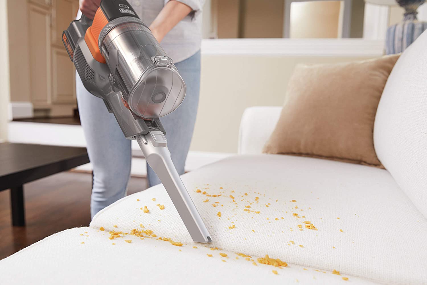 Scopa aspirapolvere senza filo ricaricabile Black Decker