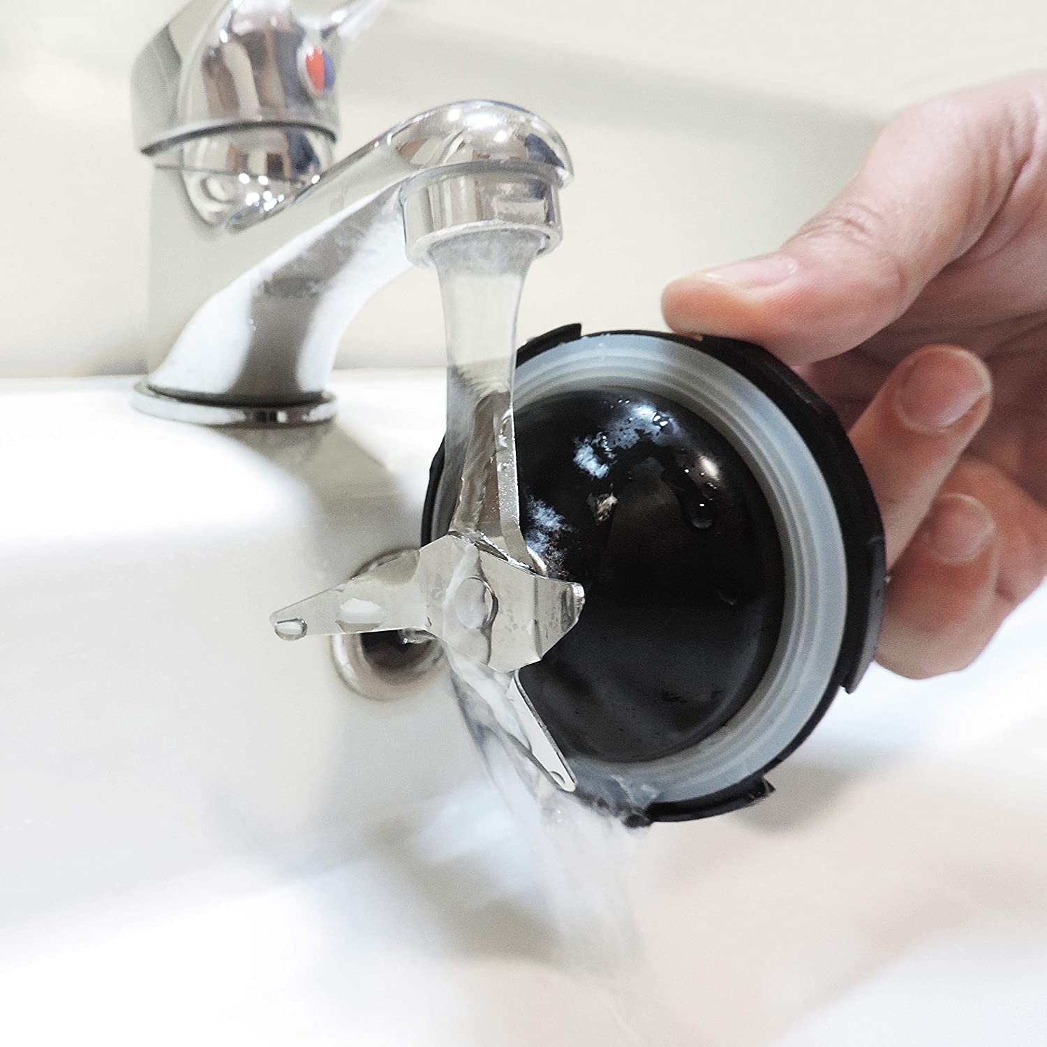 Frullatore mixer con caraffa graduata Black Decker 800 W