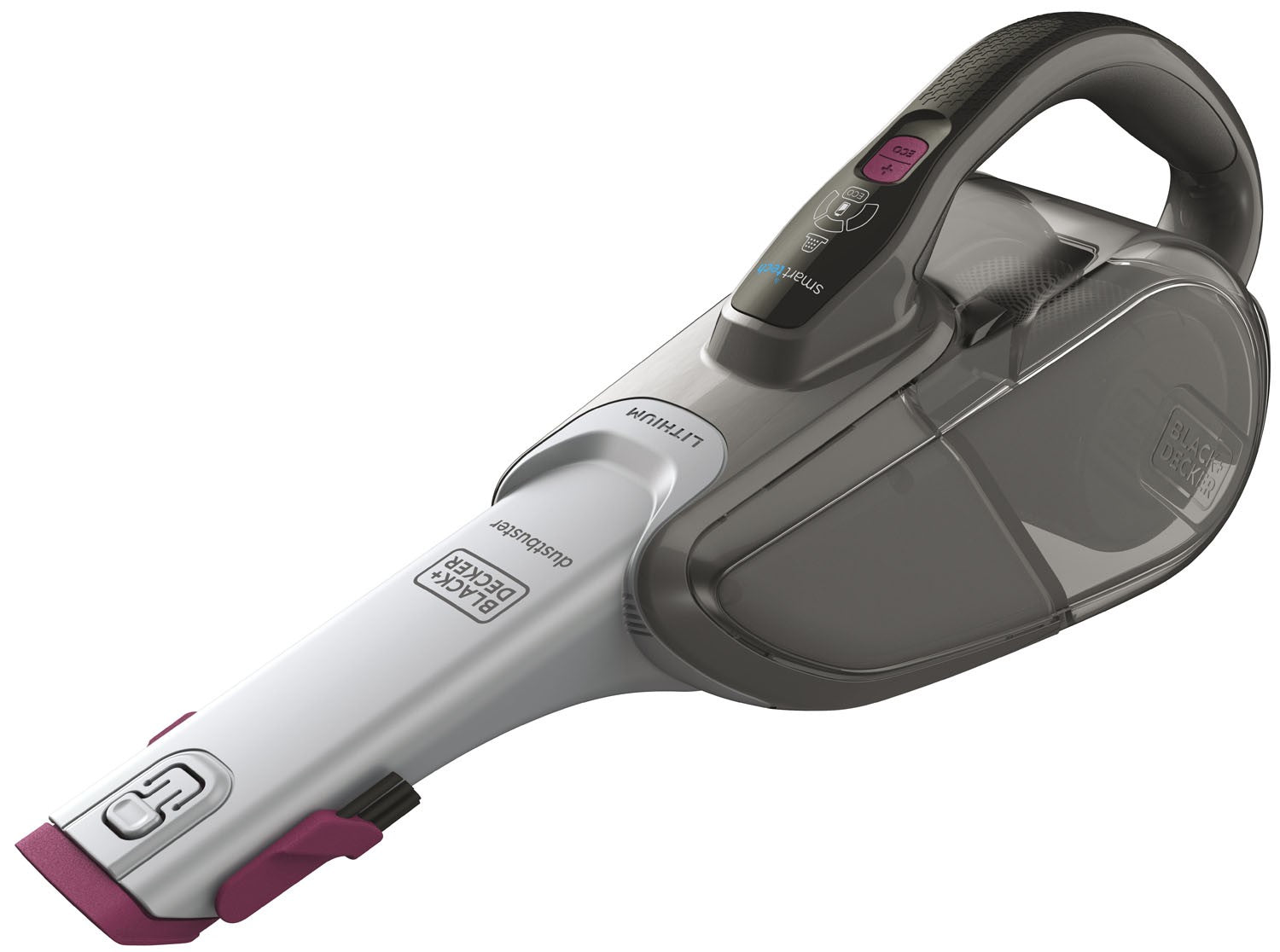 Aspiratutto Portatile a batteria ricaricabile Dustbuster SmartTech ad azione ciclonica BLACK+DECKER DVJ325BF