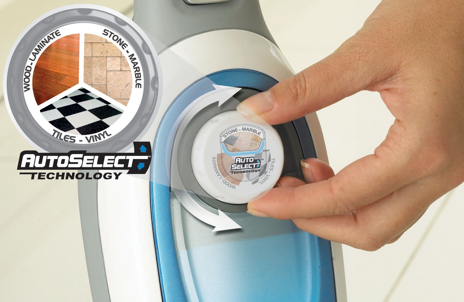 Lavapavimenti a Vapore Steam-Mop BLACK+DECKER FSM1616