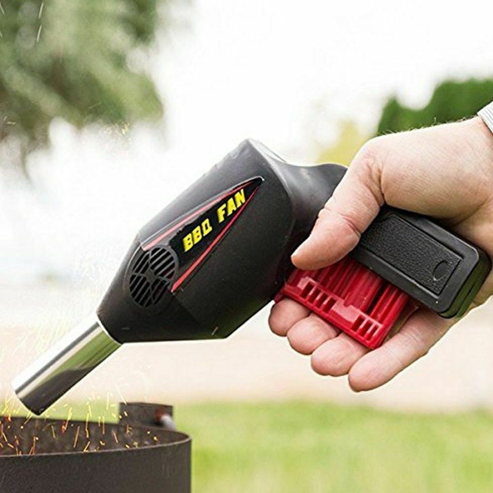 Soffiatore manuale per accensione barbecue Pistola accendifuoco BBQ Fan