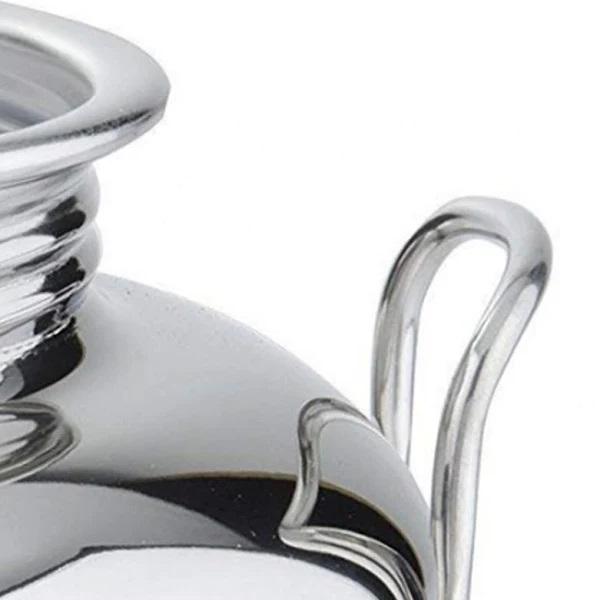 Contenitore fusto bidone acciaio inox 15 litri per olio OliVari