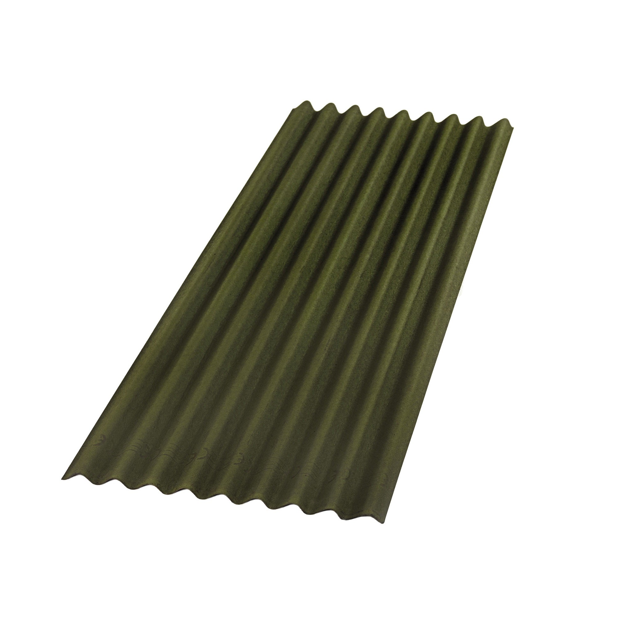 Lastre ondulate in fibra bitumata 200x85 cm per tettoie e coperture Base Onduline PPHR