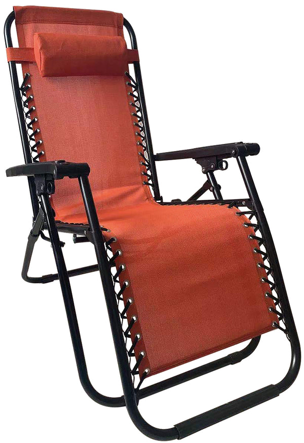 Sdraio sedia pieghevole reclinabile in textilene Zen