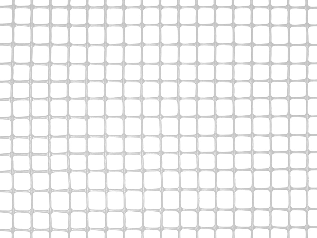 Rete PVC per recinzione giardino leggera Colorado Maglia 5x5mm Bianca Le Reti Americane