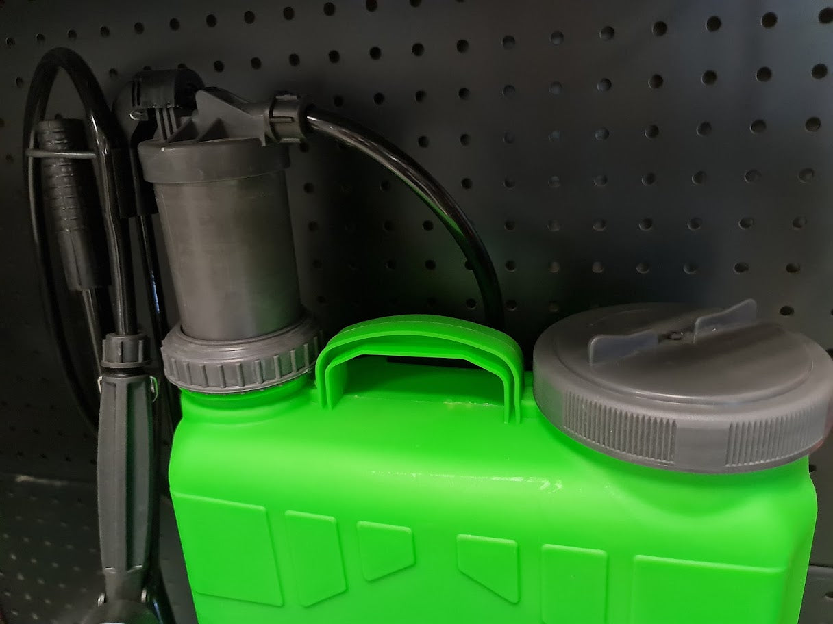 Pompa a zaino nebulizzatore a spalla 12 L in plastica - Iris Garden