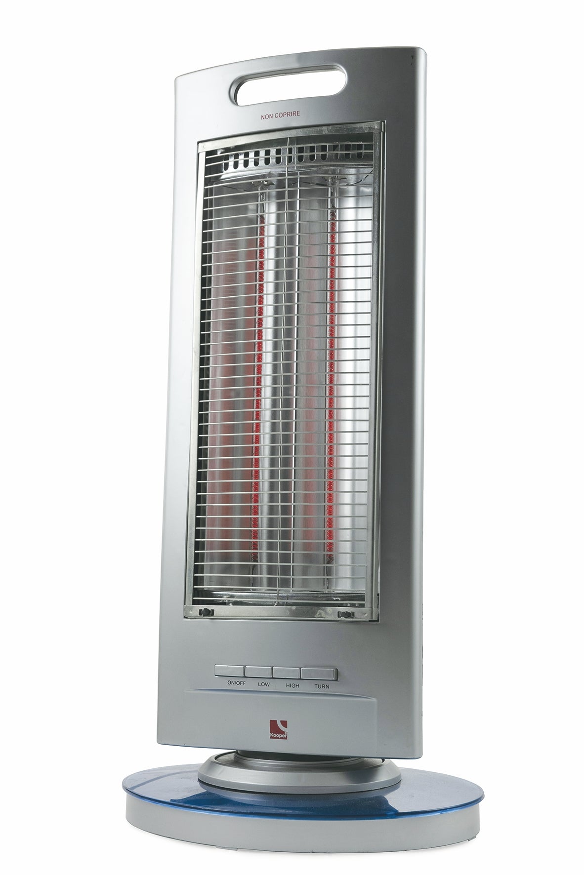 Stufa al carbonio Marrakech 1200W in abs