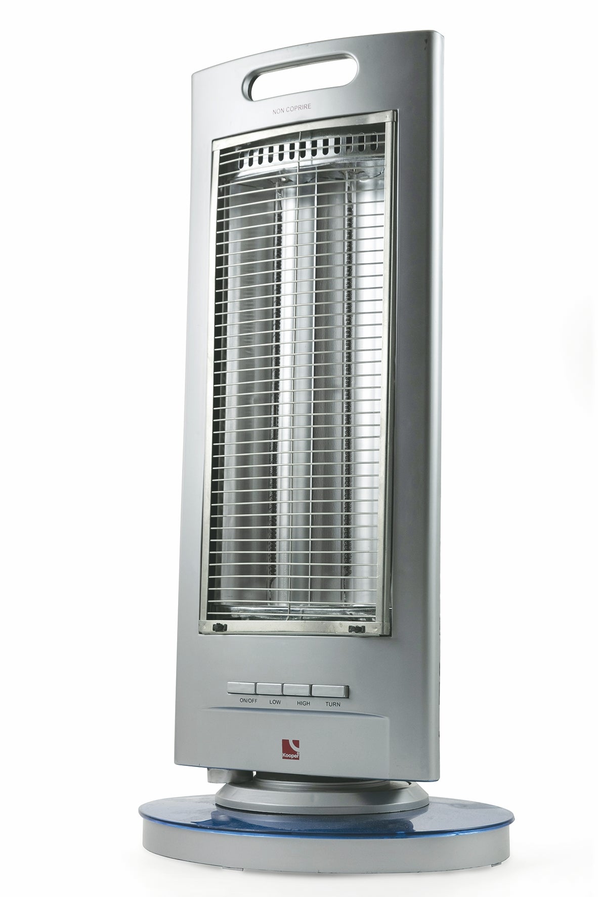 Stufa al carbonio Marrakech 1200W in abs