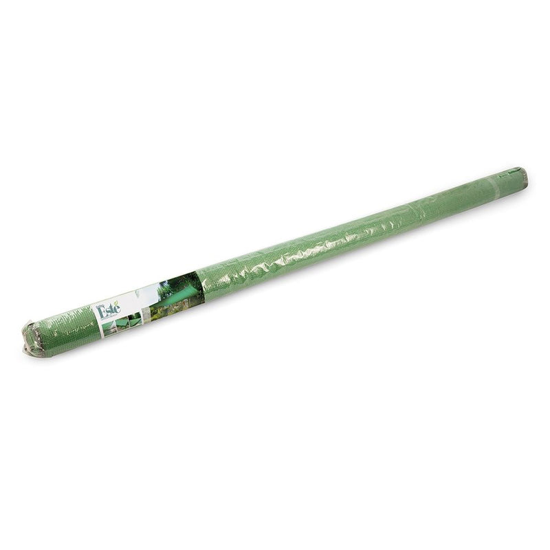 Rete ombreggiante in PVC verde con intreccio rinforzato frangisole rotolo 5xh1,5 mt