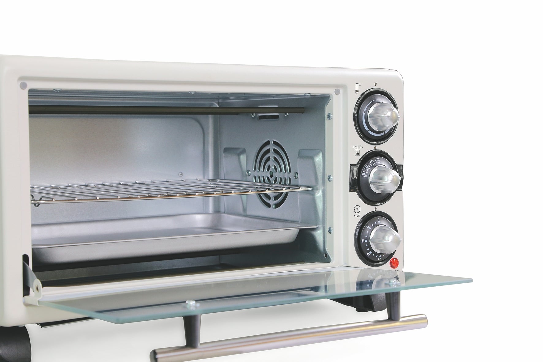 Texas Forno elettrico con vetro temperato in acciaio 24 l 1380 W