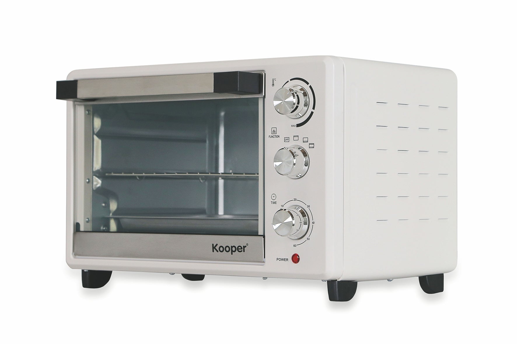 Forno elettrico 30 l in acciaio vetro temperato  3 programmi di