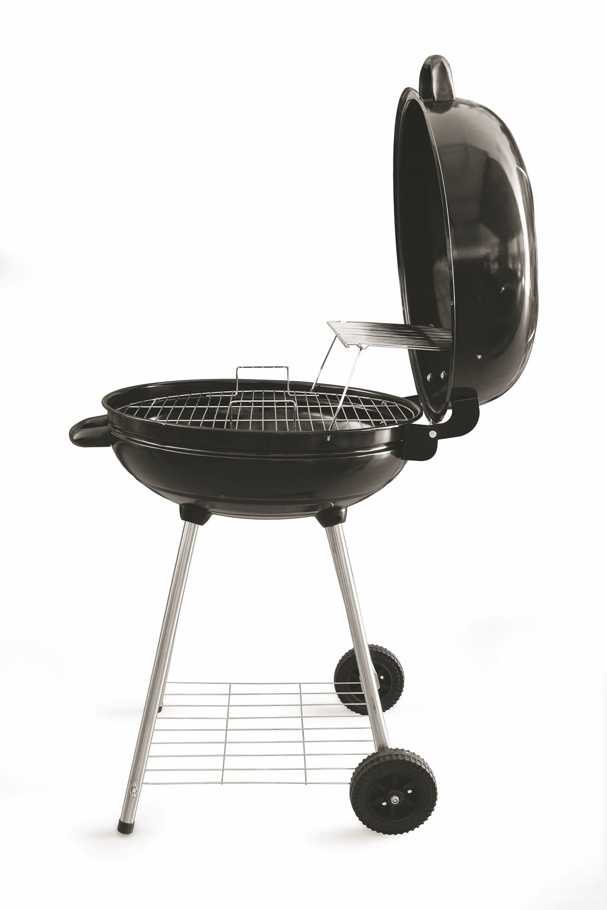 Barbecue BestBQ tondo con coperchio e termostato  scalda pietanz