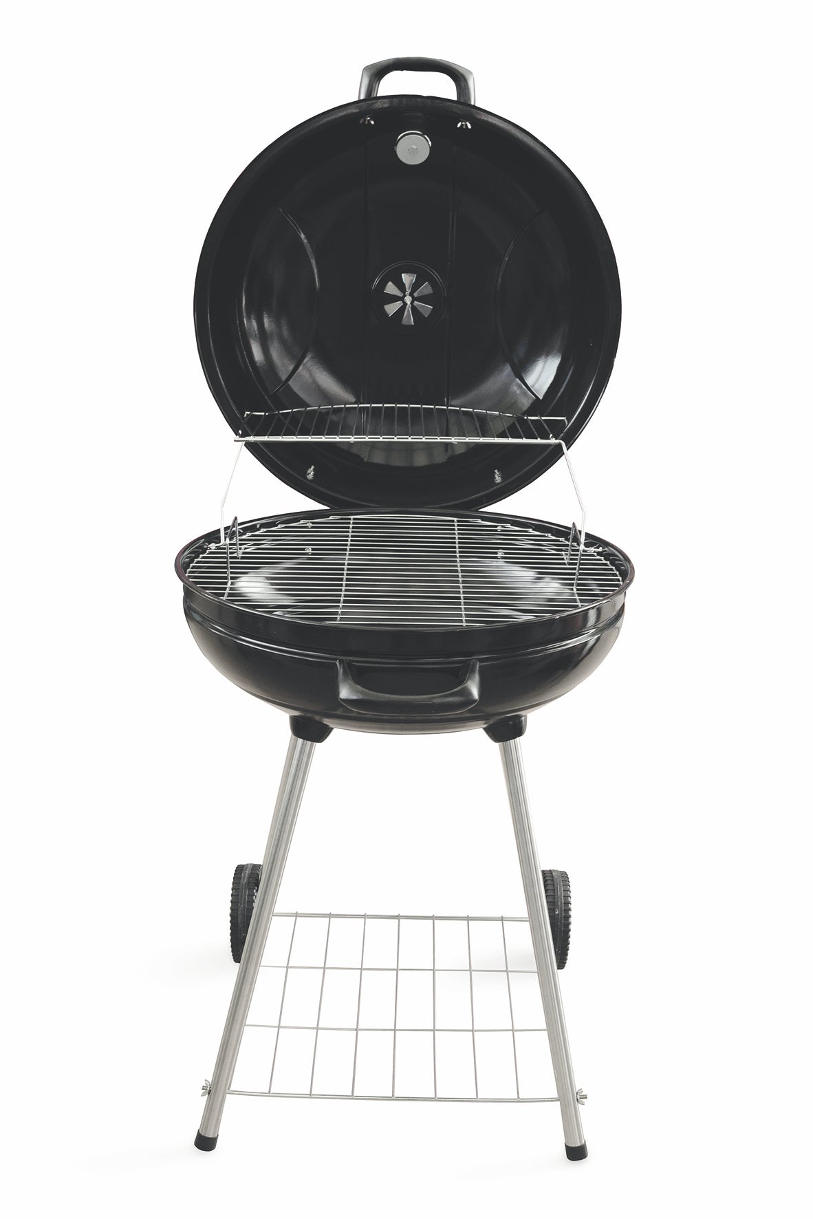 Barbecue BestBQ tondo con coperchio e termostato  scalda pietanz