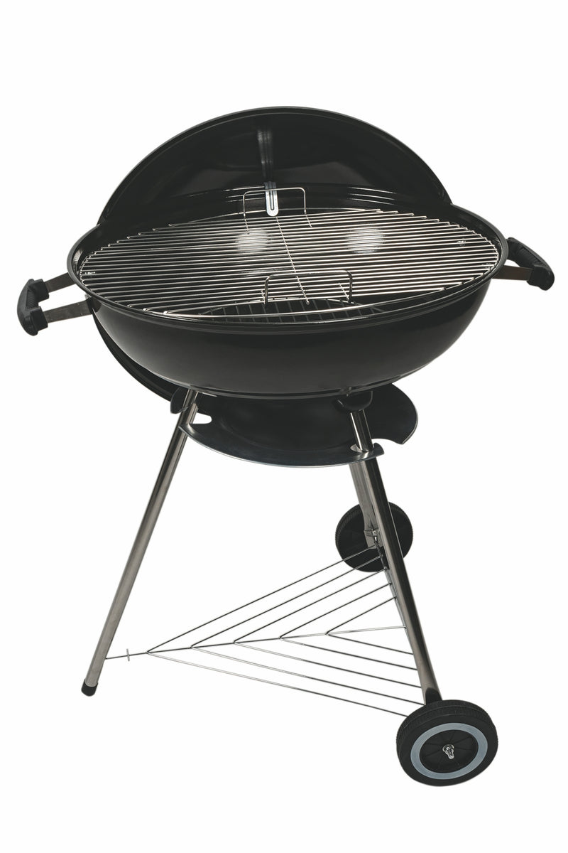 BBQ Barbecue tondo con coperchio struttura in metallo  griglia i