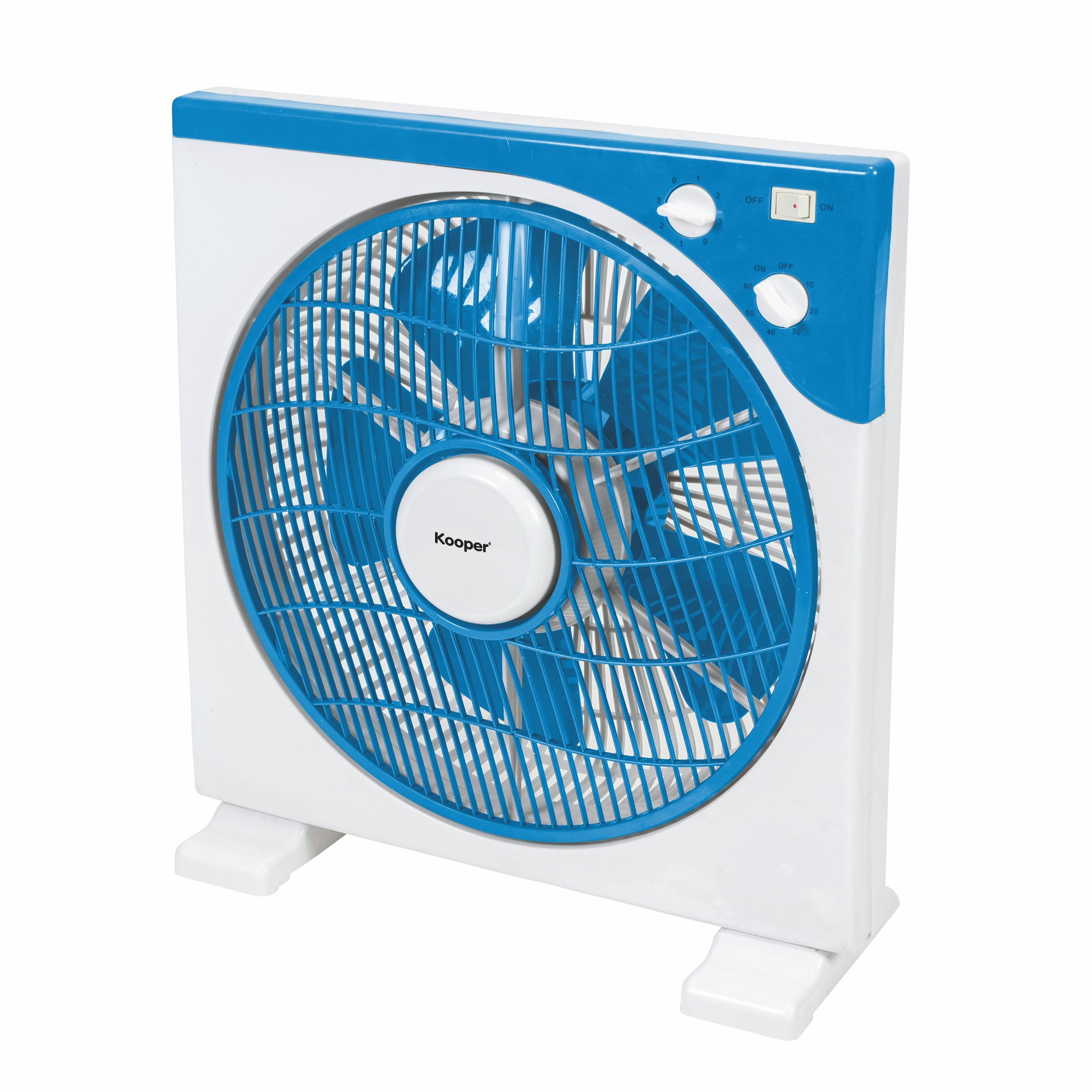 Ventilatore box da tavolo con timer 60 minuti  3 velocità 45W  A