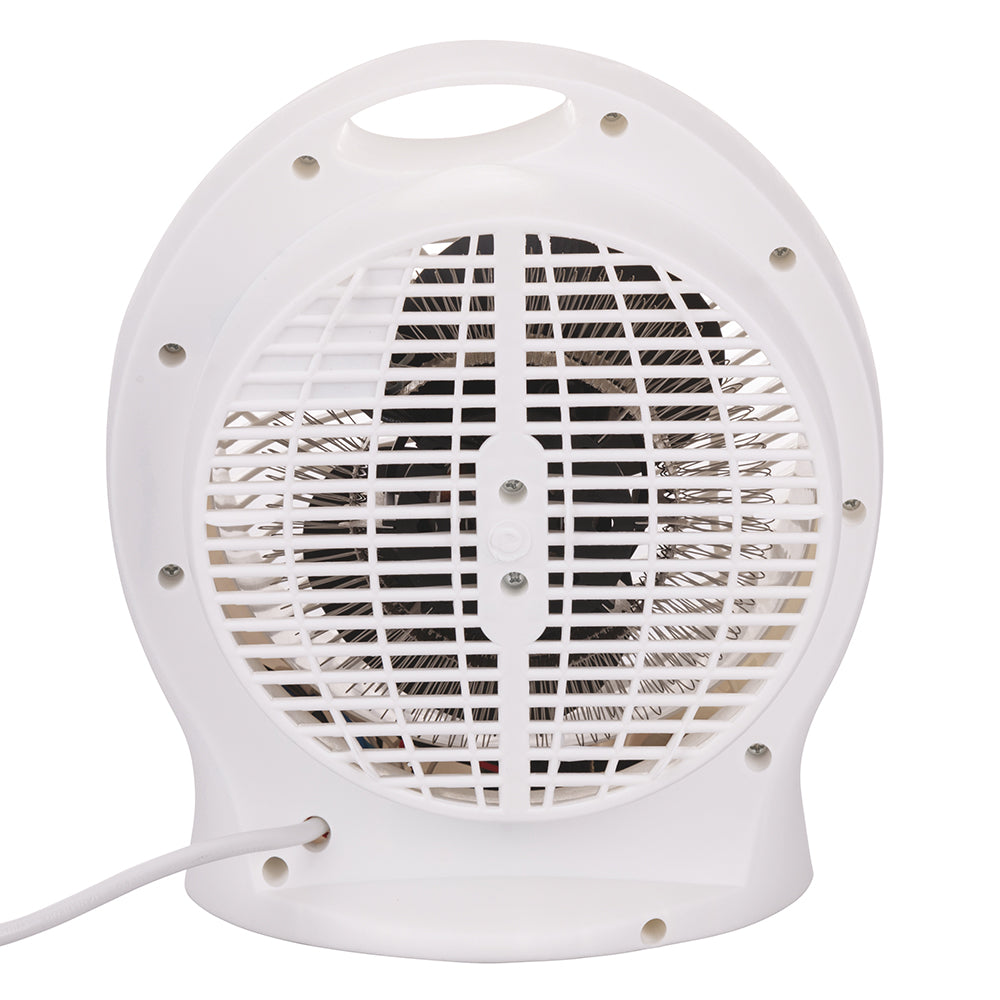 Termoventilatore da bagno scaldino portatile bianco 1000-2000 W funzione caldo freddo