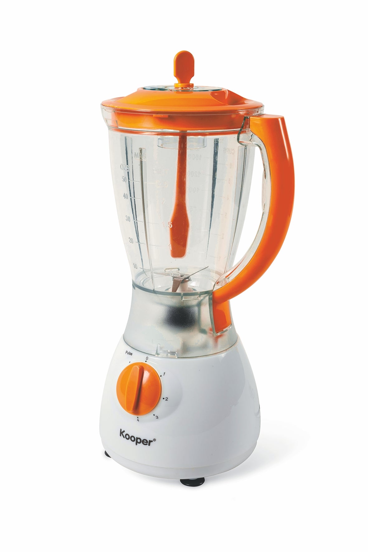 Frullatore elettrico 1,8l, lame in acciaio inox, 4 velocità 350W, Tropical