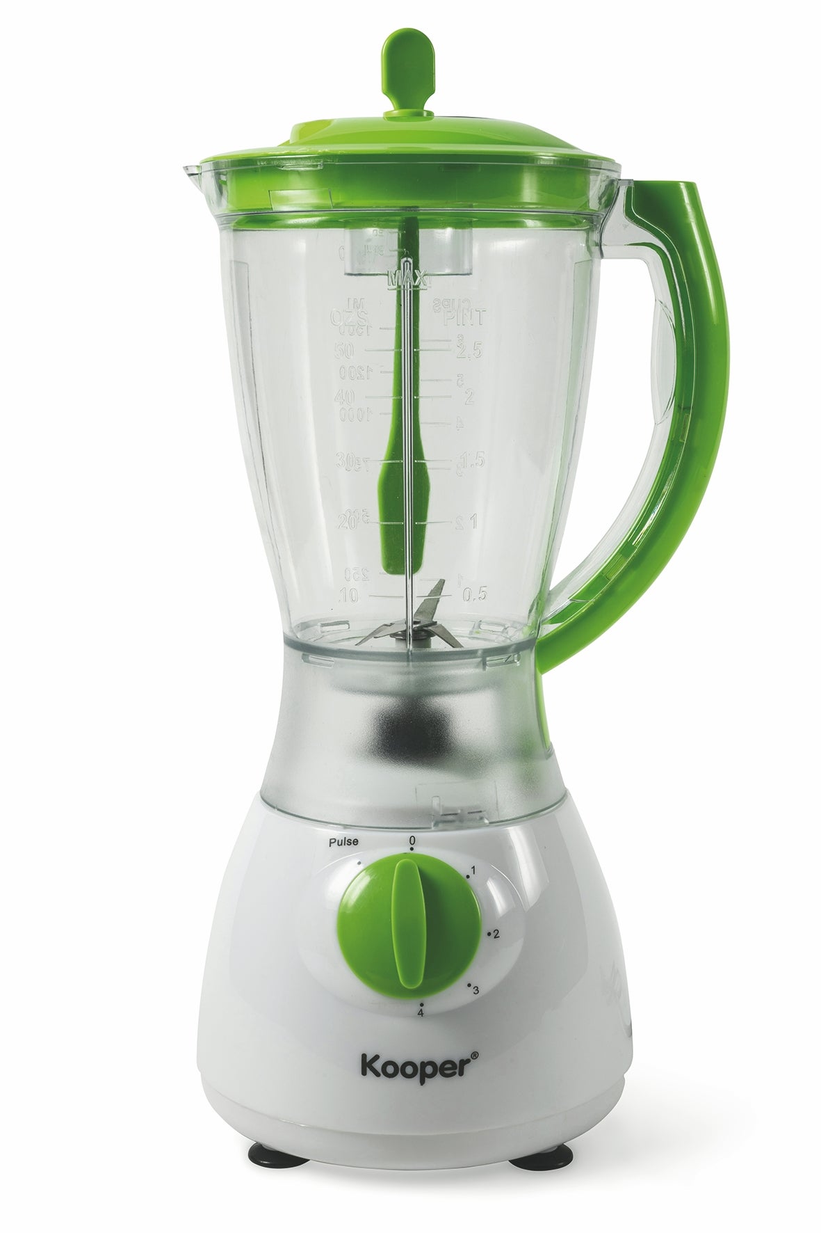 Frullatore elettrico 1,8l, lame in acciaio inox, 4 velocità 350W, Tropical