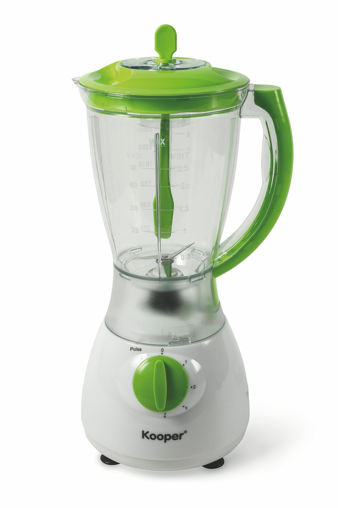 Frullatore elettrico 1,8l, lame in acciaio inox, 4 velocità 350W, Tropical