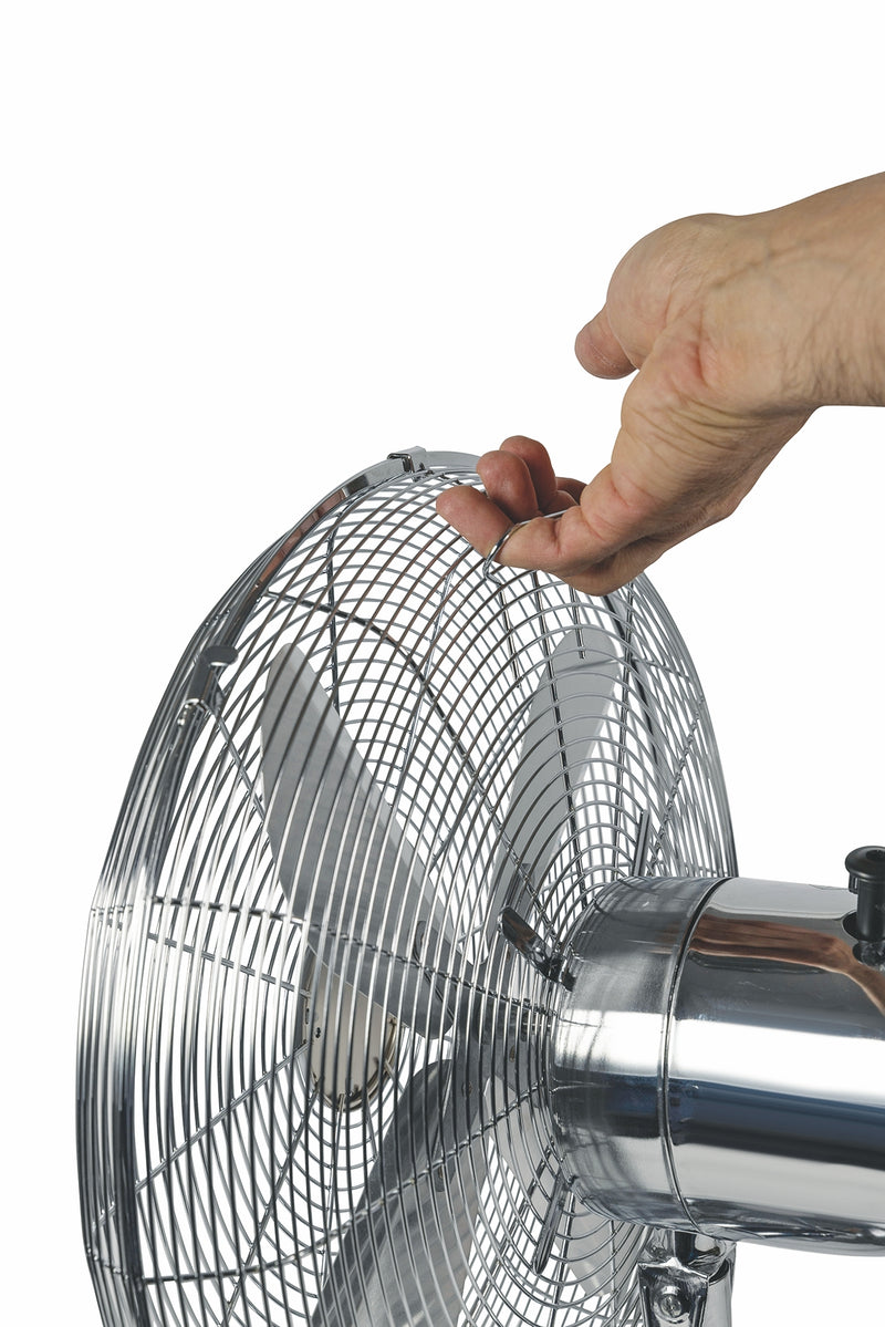 Ventilatore da tavolo motore alta efficienza  testa orientabile 