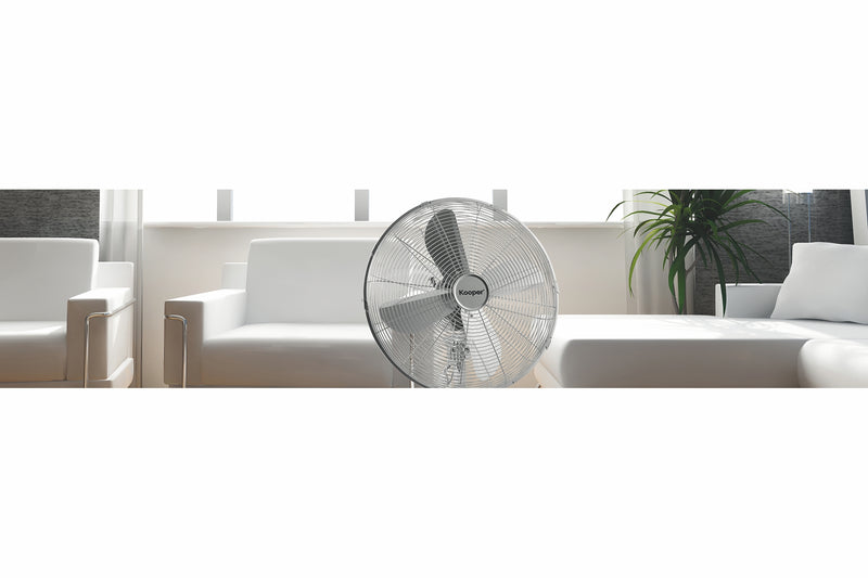 Ventilatore da tavolo motore alta efficienza  testa orientabile 