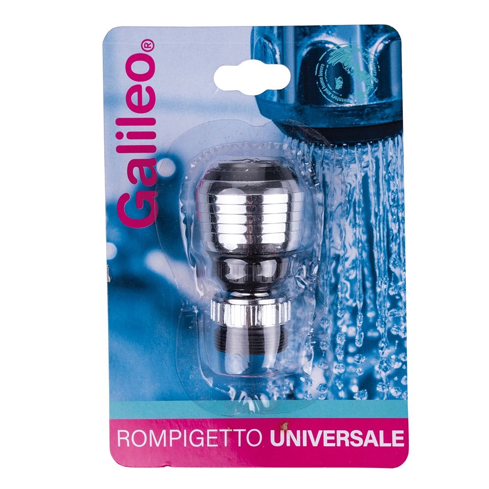 Rompigetto universale con filtro in acciaio Ø3 cm