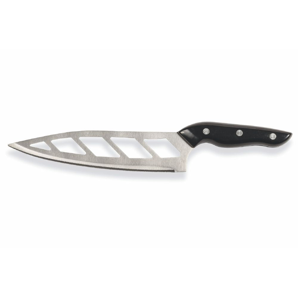 Coltello da cucina con lama in acciaio inox forata per tagli precisi SìChef