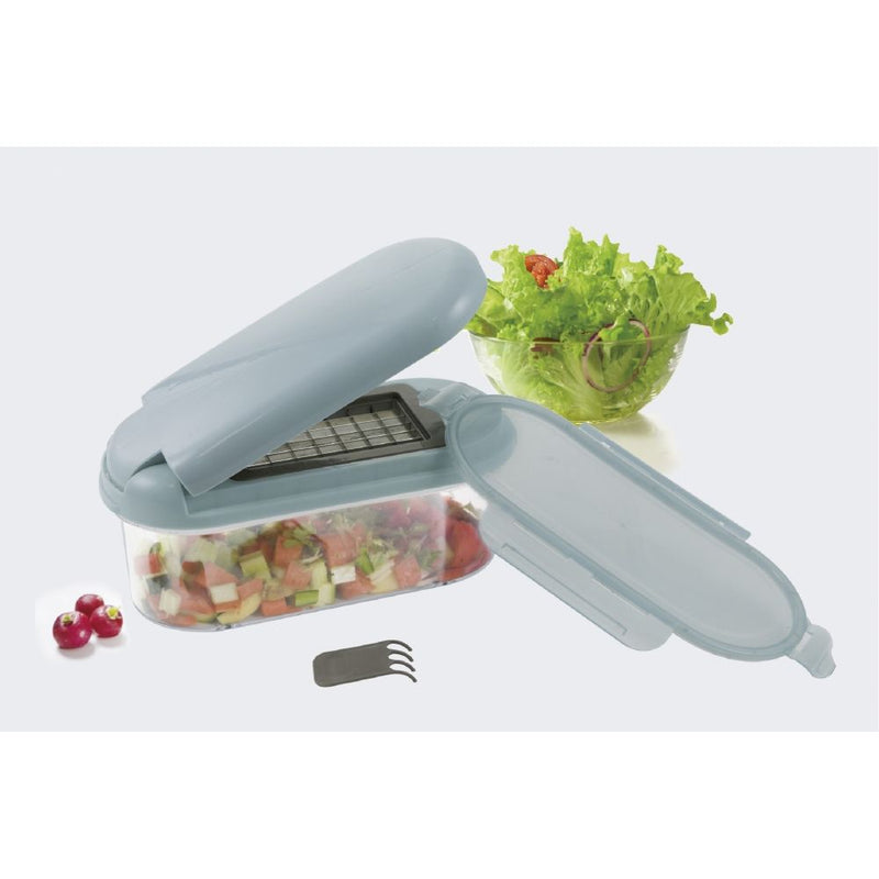 Taglia verdure affettatutto grattugia 8 in 1 Dicer Chef 12 accessori i