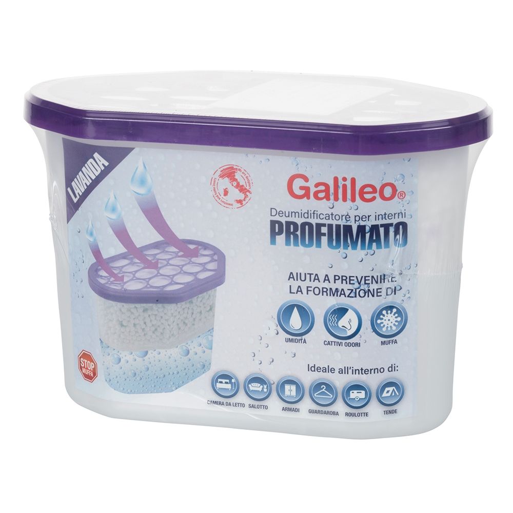 Deumidificatore per ambienti al profumo di lavanda 500 ml