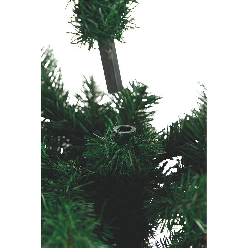 Albero di Natale slim 286 rami h.150 cm, Sestriere