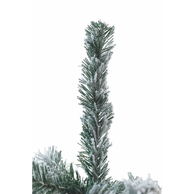 Albero di Natale innevato 350 rami h.150 cm, Sestriere