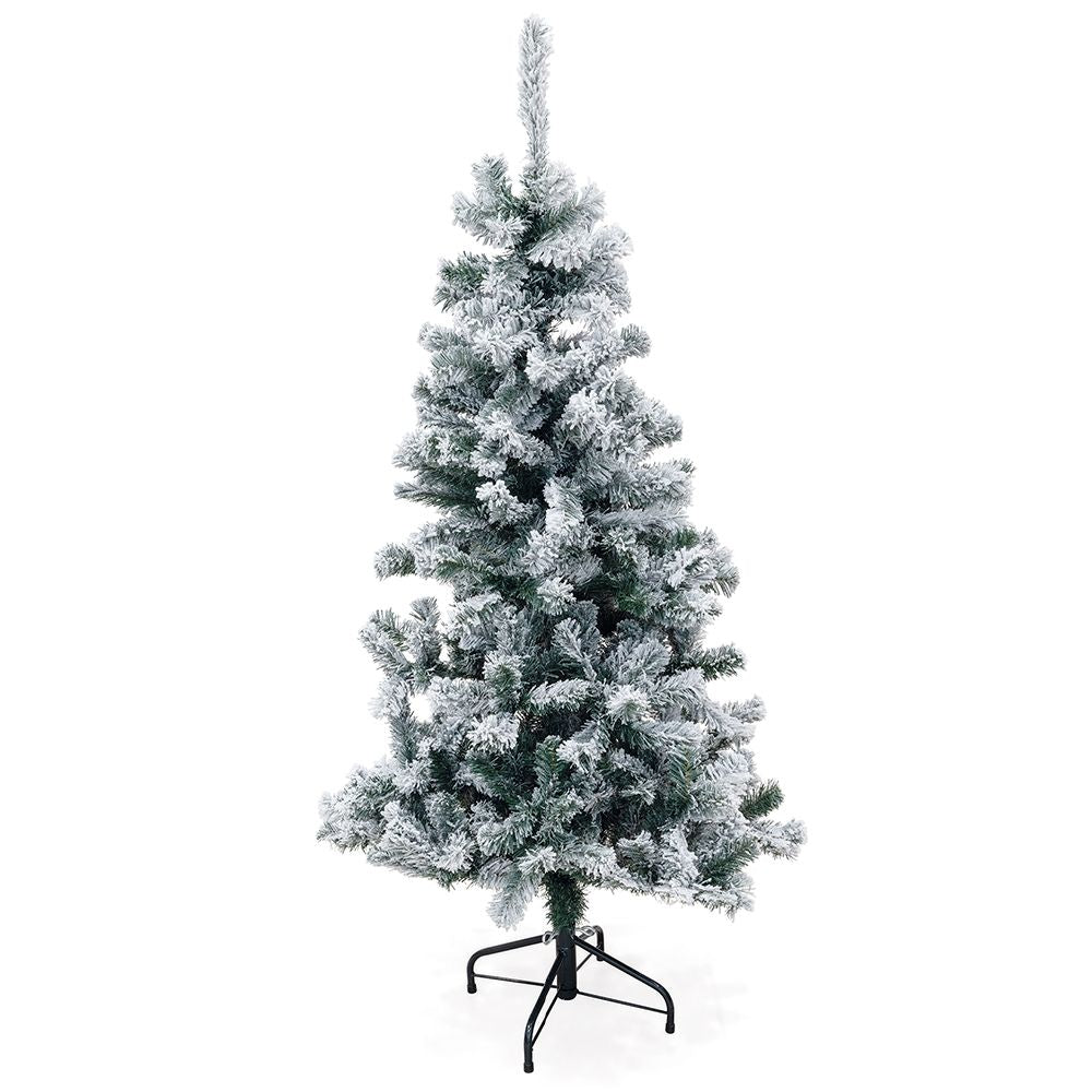 Albero di Natale innevato 350 rami h.150 cm, Sestriere