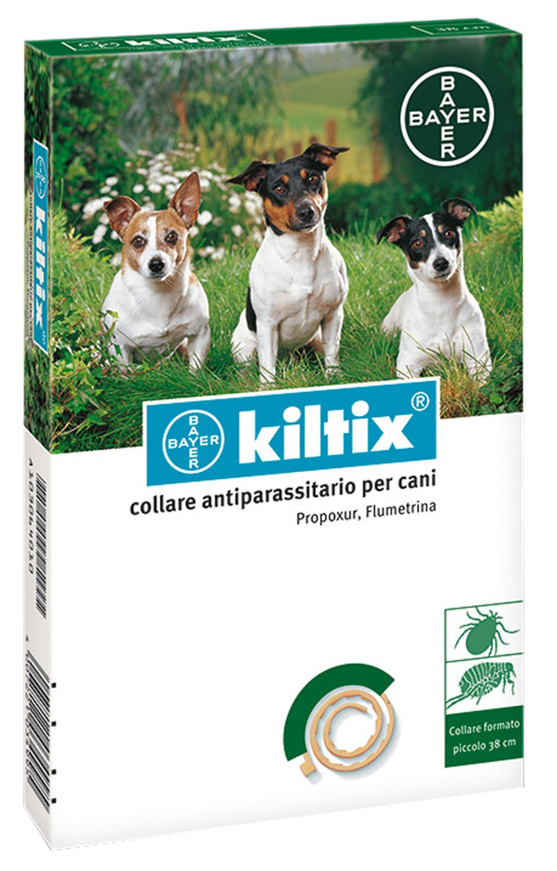 Collare antiparassitario per cani per il trattamento di zecche e pulci Kiltix per cani