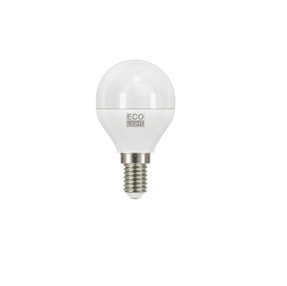 Kit 3 Lampadine a LED miniglobo E14 EcoLight