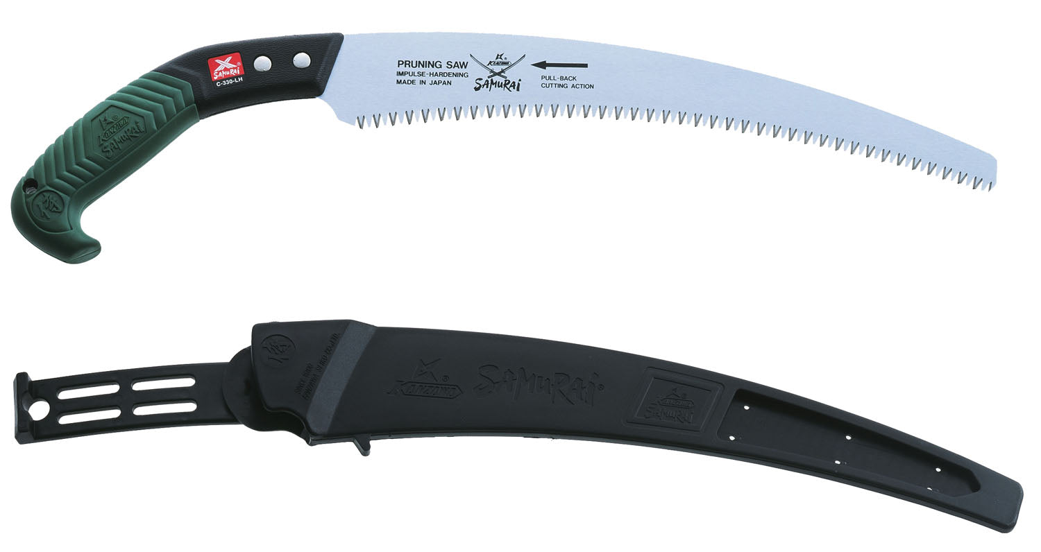 Segaccio samurai lama curva con fondina